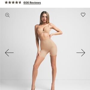 SKIMS Clay High Waisted Shorts Shapewear